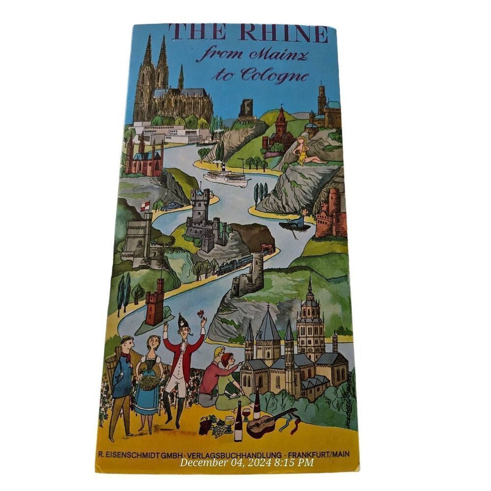 The Rhine from Maine to Cologne by R. Eisenschmidt GMBH Verlagsbuchhandlug